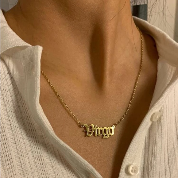PinkBaeBoutique Jewelry - 3/$30 💛 Virgo Zodiac Necklace